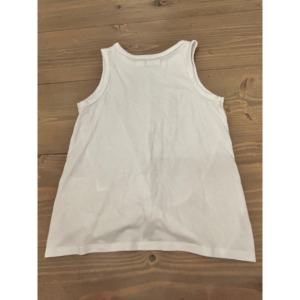 Kk18 Abercrombie Kids White Sleeveless Tank Top Girls Size‎ 9/10 Casual